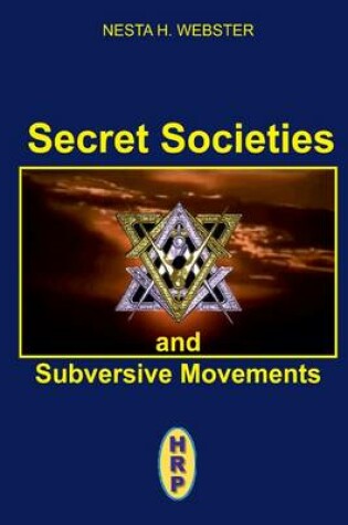 Cover of Secret Societies and Subversive Movements