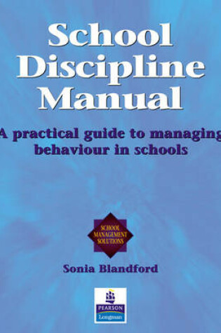 Cover of School Discipline Manual