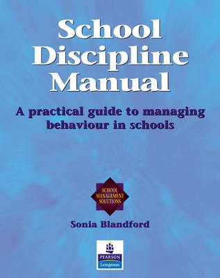 Book cover for School Discipline Manual