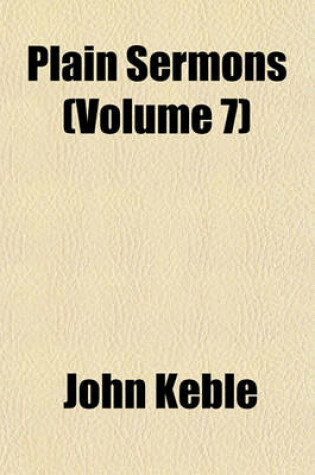 Cover of Plain Sermons (Volume 7)