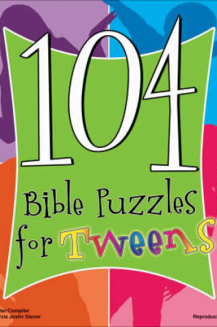 Cover of 104 Bible Puzzles for Tweens