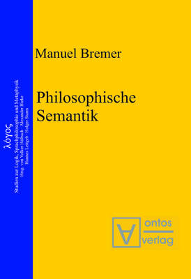 Cover of Philosophische Semantik