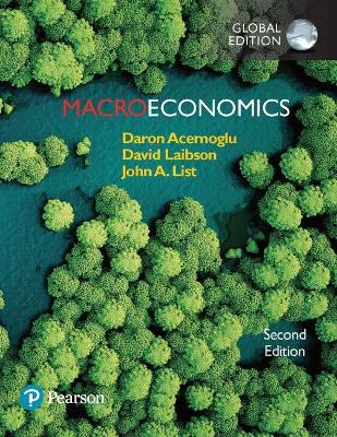 Book cover for Macroeconomics, Global Edition