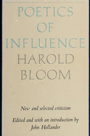 Cover of The Poetics of Influence