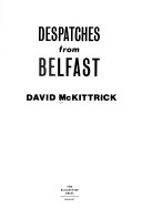 Book cover for Despatches from Belfast