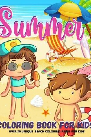 Cover of Summer Coloring Book