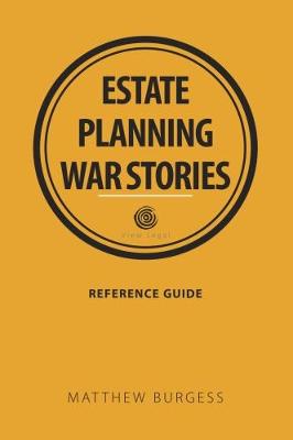 Book cover for Estate Planning War Stories