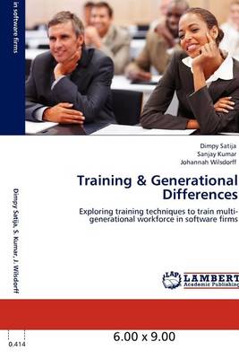 Book cover for Training & Generational Differences