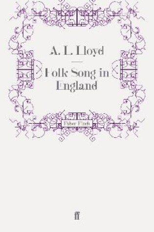 Cover of Folk Song in England