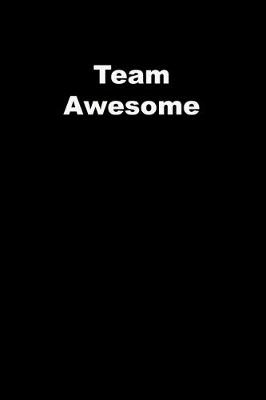 Book cover for Team Awesome