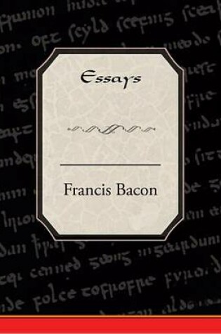 Cover of Essays (eBook)