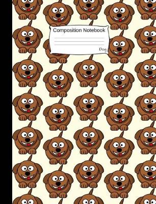 Book cover for Dog Composition Notebook