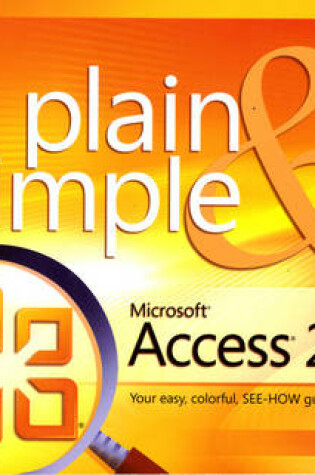 Cover of Microsoft Access 2010 Plain & Simple