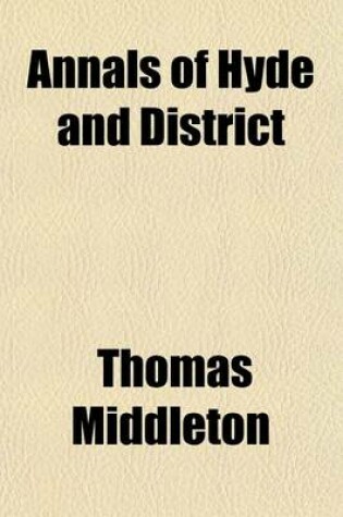 Cover of Annals of Hyde and District