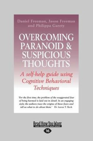 Cover of Overcoming Paranoid & Suspicious Thoughts