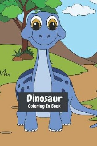 Cover of The Dinosaur Coloring in book