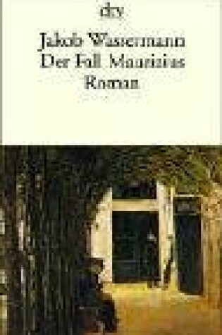 Cover of Der Fall Maurizius Roman