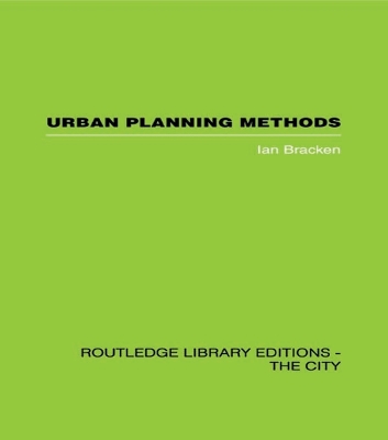 Book cover for Urban Planning Methods