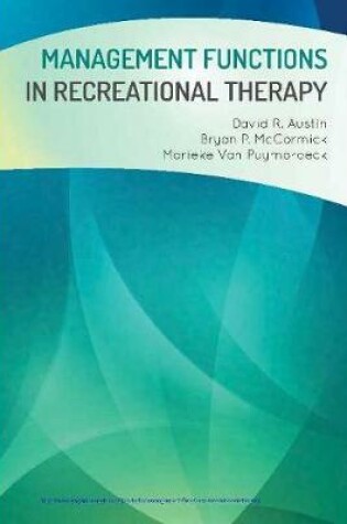 Cover of Management Functions in Recreational Therapy