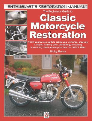 Book cover for The Beginner’s Guide to Classic Motorcycle Restoration