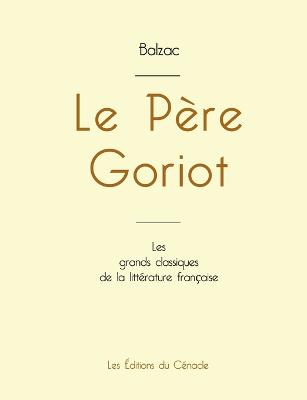 Book cover for Le Père Goriot de Balzac (édition grand format)