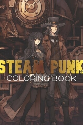 Cover of Steam Punk Coloring Book