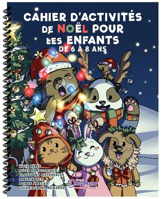 Book cover for Cahier d'activités de Noël pour les enfants de 6 à 8 ans