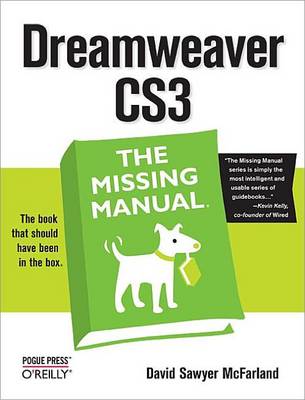 Book cover for Dreamweaver Cs3: The Missing Manual