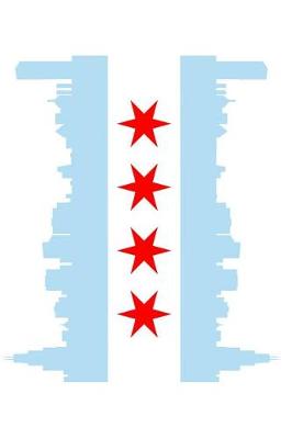 Book cover for Chicago Flag Skyline 6x9 Journal