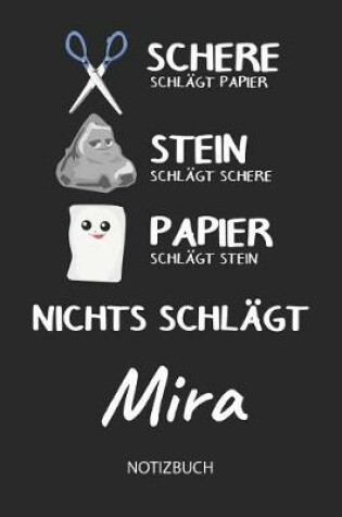 Cover of Nichts schlagt - Mira - Notizbuch