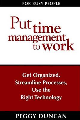 Book cover for Put Time Management to Work