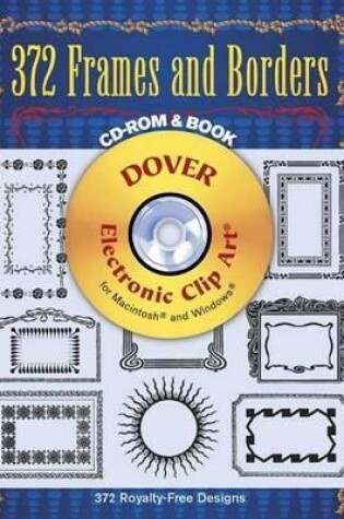 Cover of 372 Frames and Borders CD ROM and B