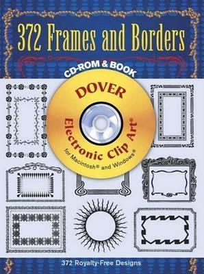 Book cover for 372 Frames and Borders CD ROM and B