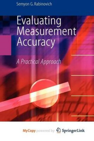 Cover of Evaluating Measurement Accuracy