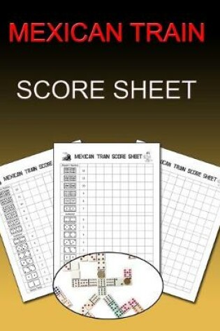 Cover of Mexican Train Score Sheet