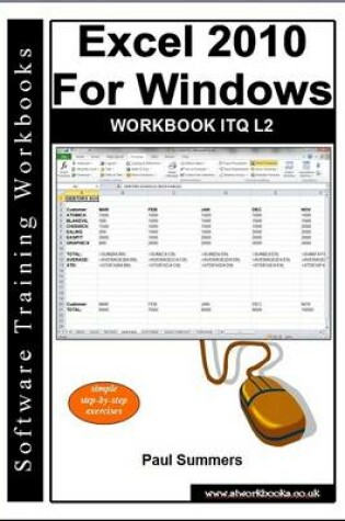 Cover of Excel 2010 for Windows Workbook Itq L2