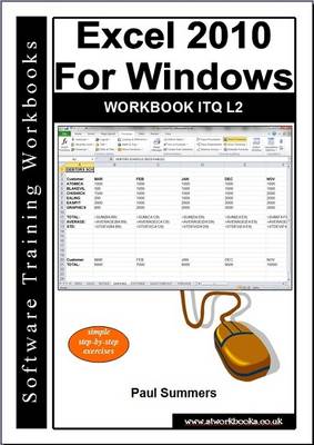 Cover of Excel 2010 for Windows Workbook Itq L2