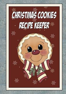 Book cover for Christmas Cookies Recipe Keeper