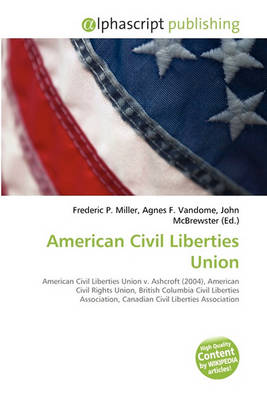 Cover of American Civil Liberties Union
