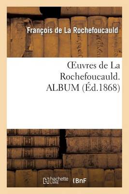 Cover of Oeuvres de la Rochefoucauld. Album