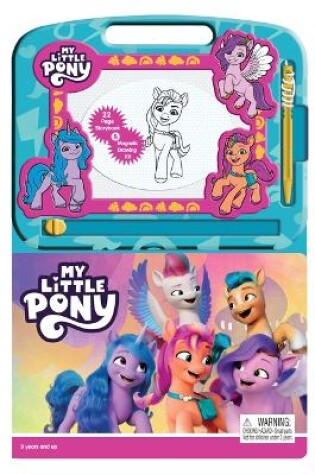 Cover of My Little Pony - Activity Book Learning, Writing, Sketching with Magnetic Drawing Doodle Pad for Kids