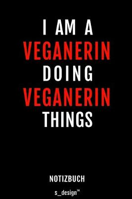 Book cover for Notizbuch fur Veganerin