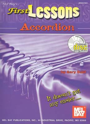 Book cover for First Lessons Accordion