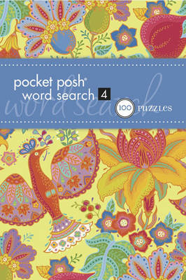 Book cover for Pocket Posh Word Search 4