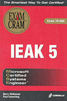 Book cover for MCSE IEAK 5 Exam Cram