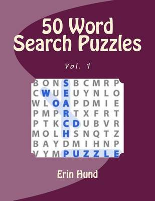 Book cover for 50 Word Search Puzzles