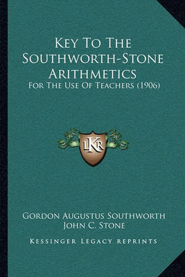 Book cover for Key to the Southworth-Stone Arithmetics