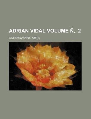 Book cover for Adrian Vidal Volume N . 2