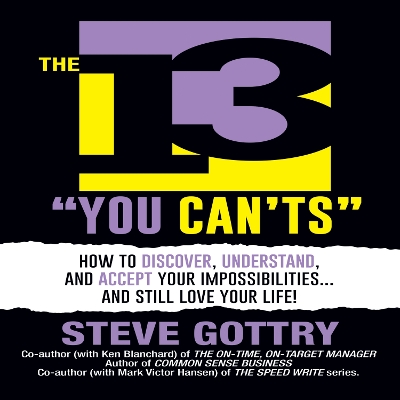 Book cover for The 13 "You Can'ts"