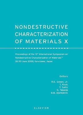 Book cover for Nondestructive Characterization of Materials X